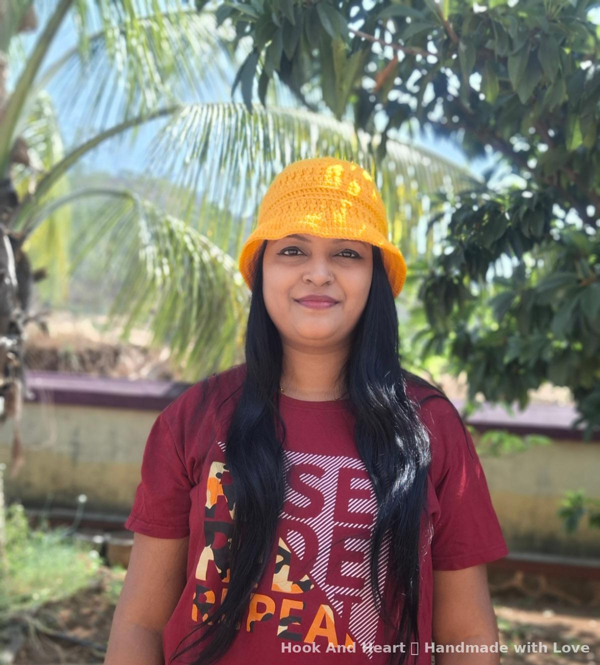 Sunbeam Bucket – Bright Yellow Crochet Hat