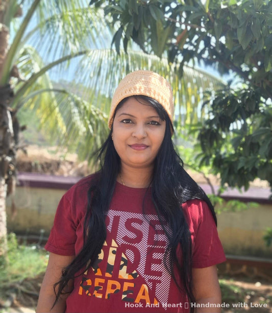 Sunshine Crochet Beanie