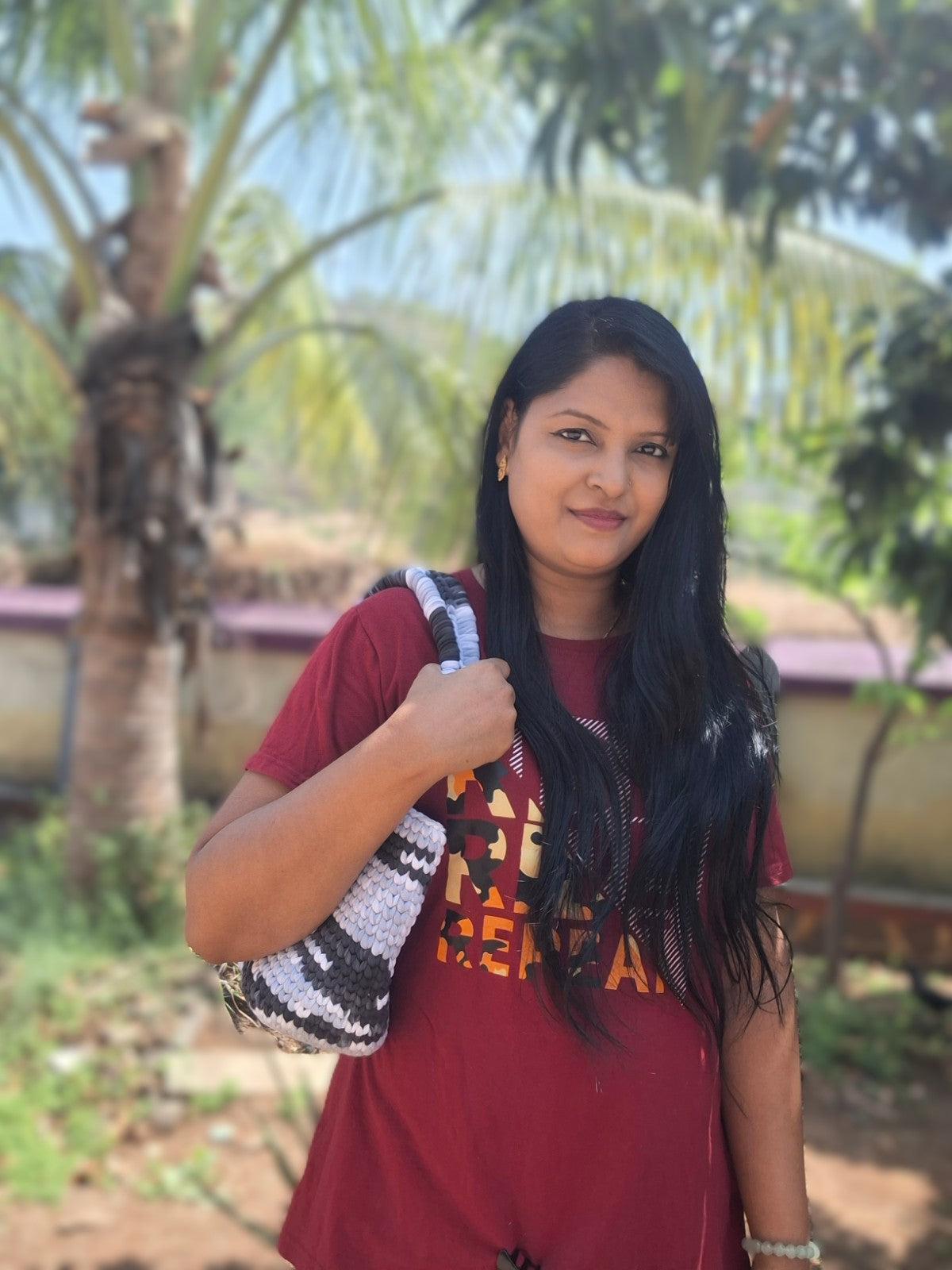 Urban Camo Tote β Big Crochet Carryall