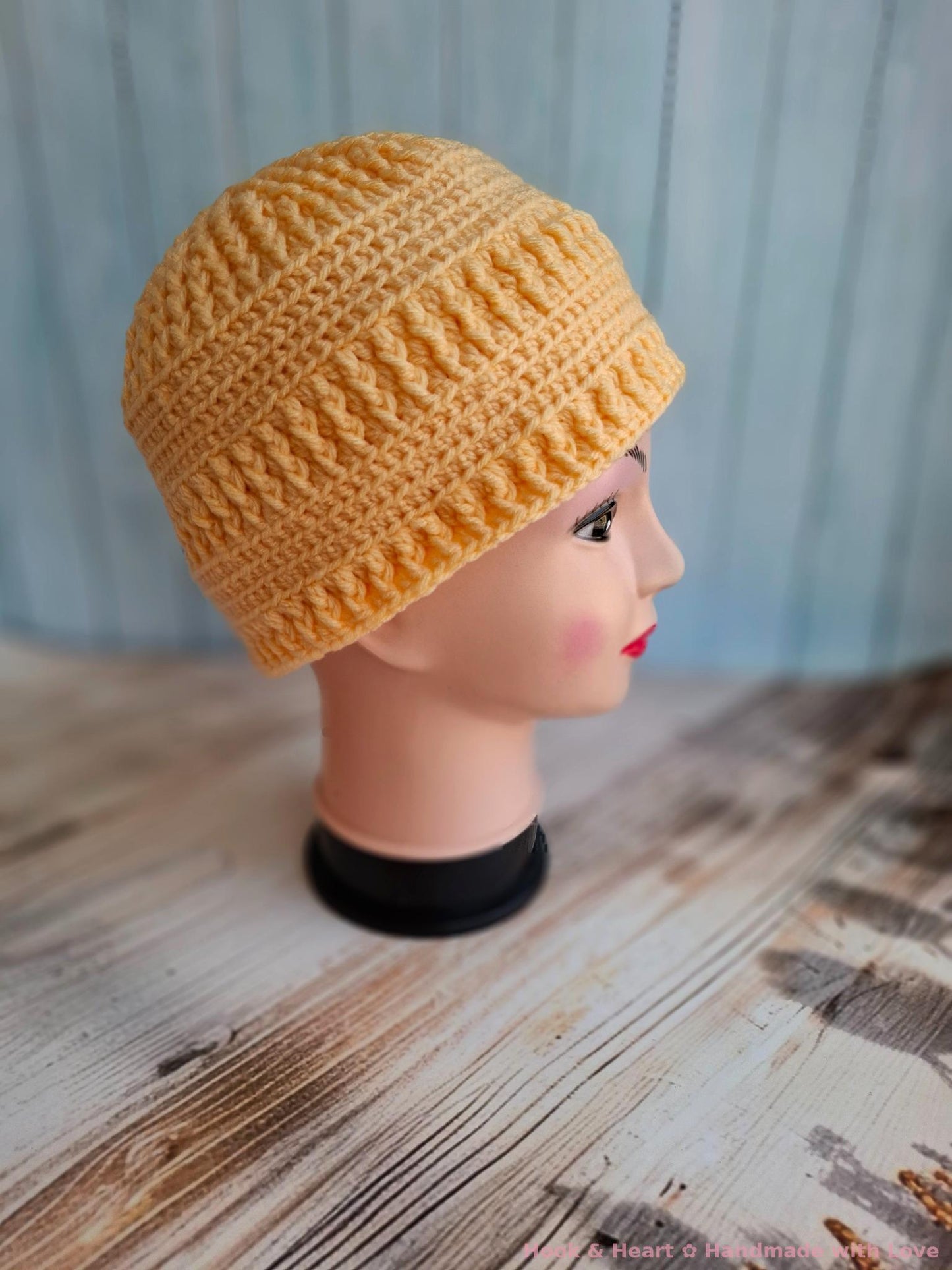 Sunshine Crochet Beanie