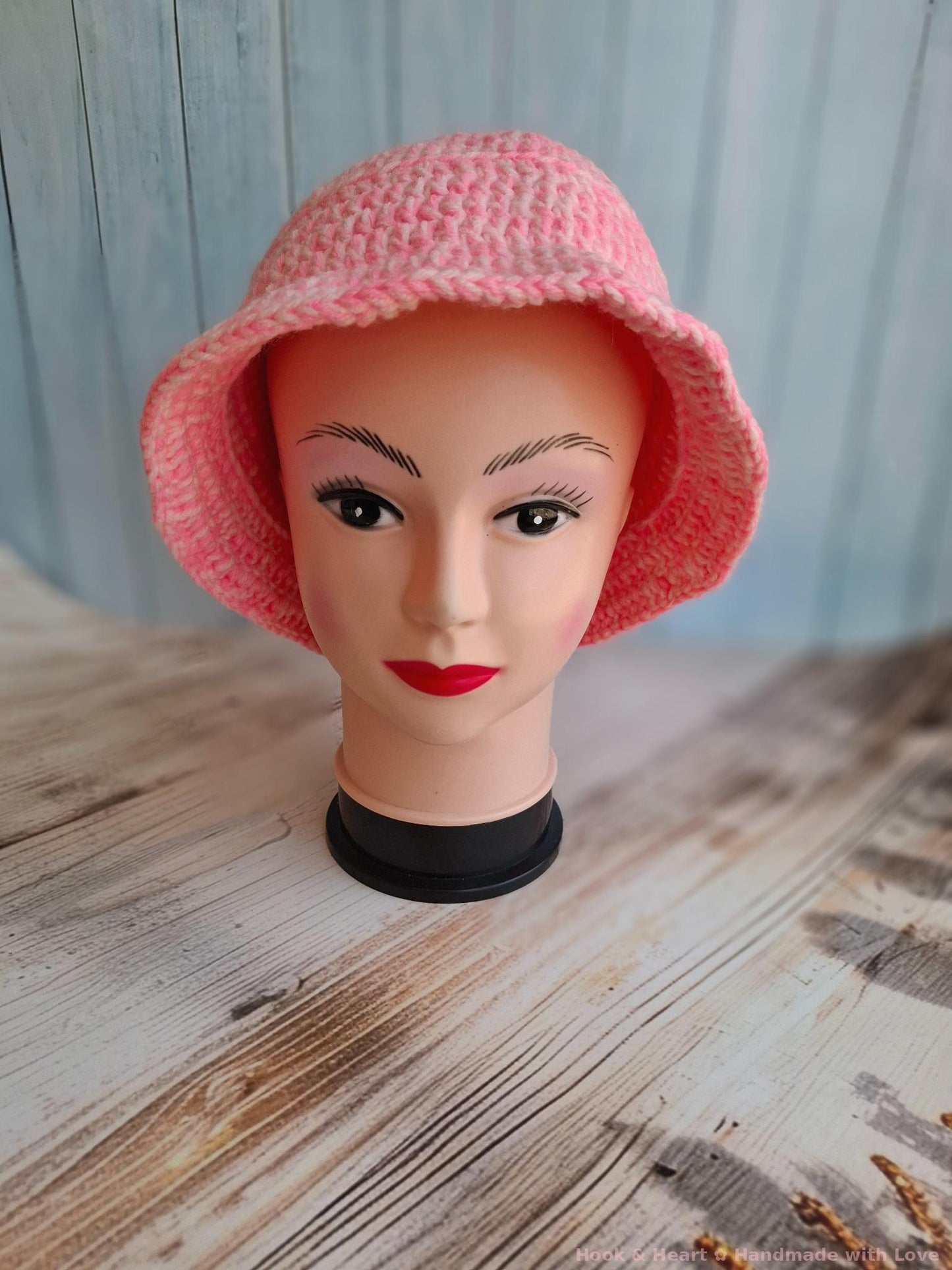 Pastel Pink Bucket Hat