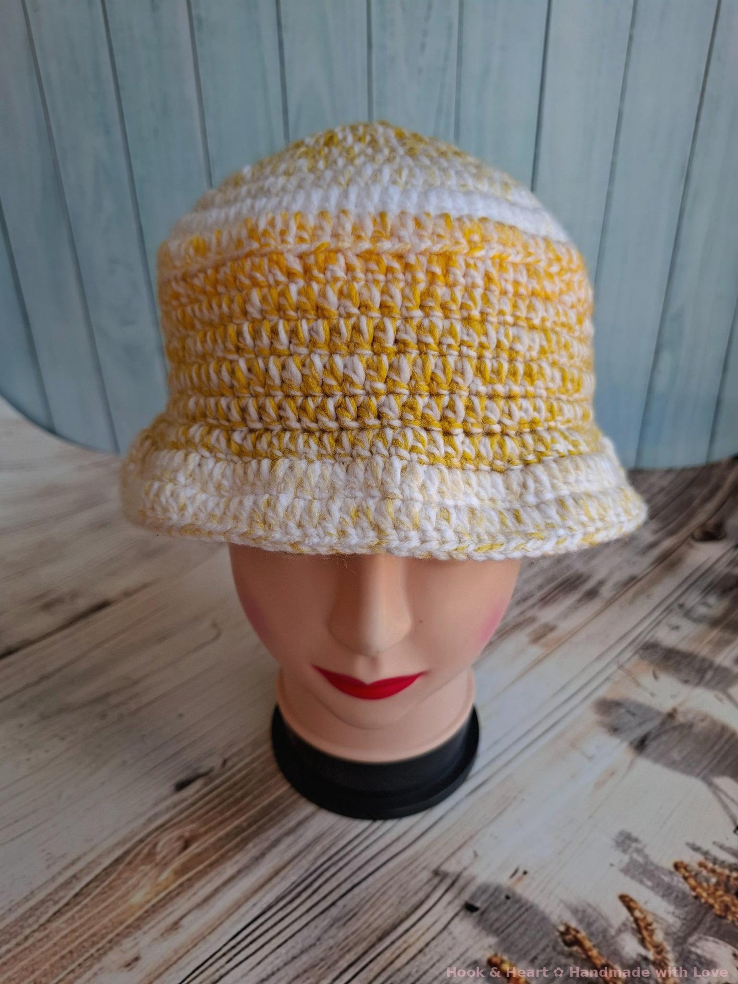 Neutral Ombré Bucket Hat