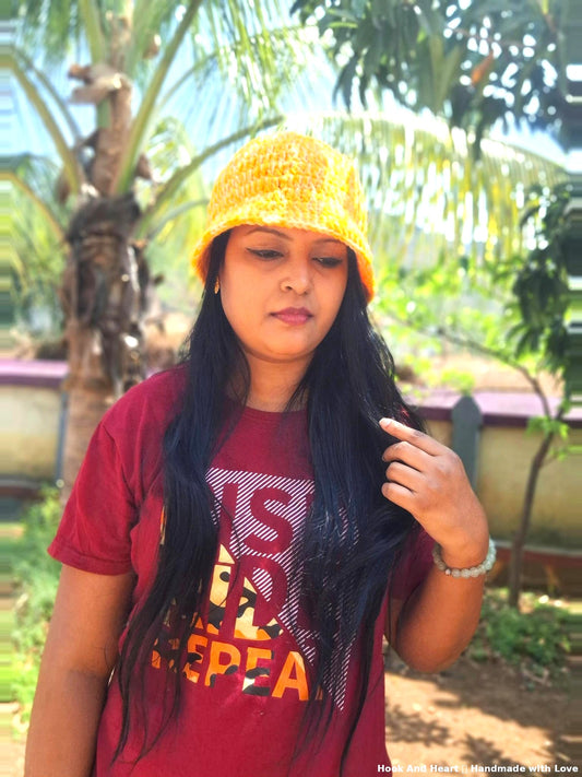 Bright Yellow Bucket Hat