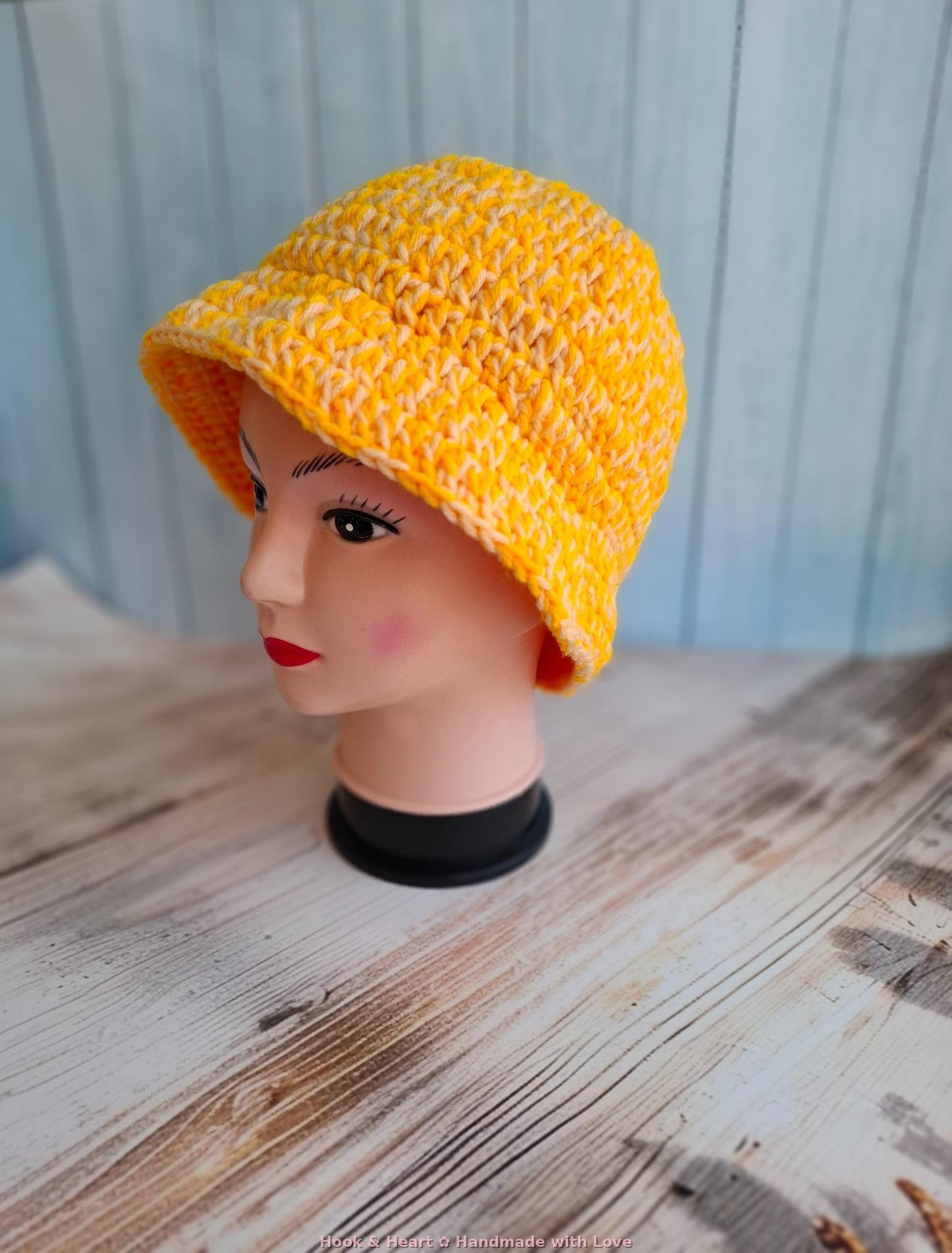 Bright Yellow Bucket Hat