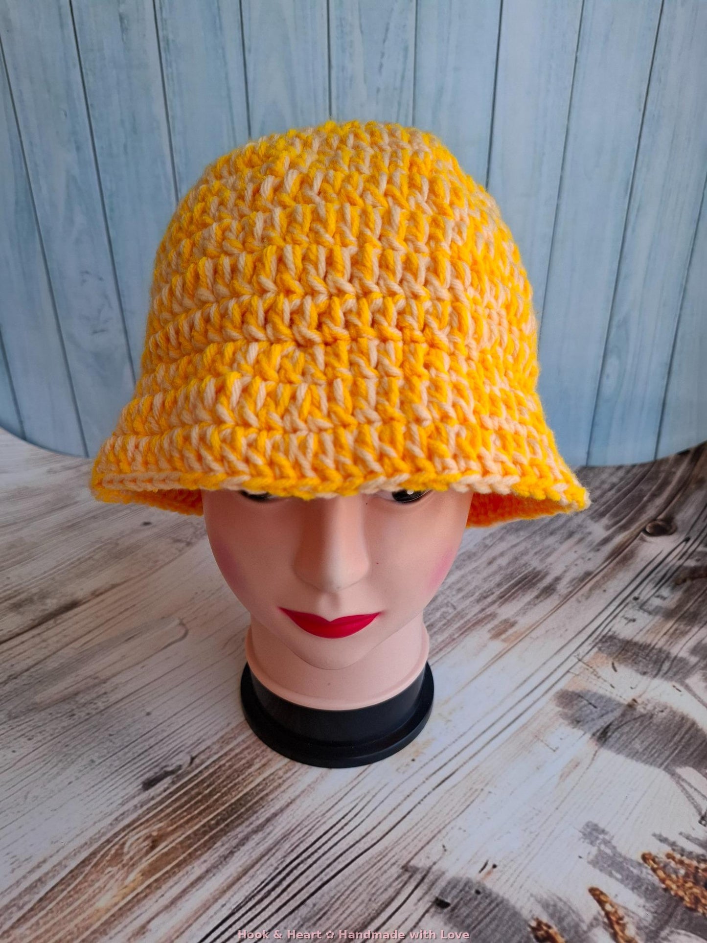 Bright Yellow Bucket Hat