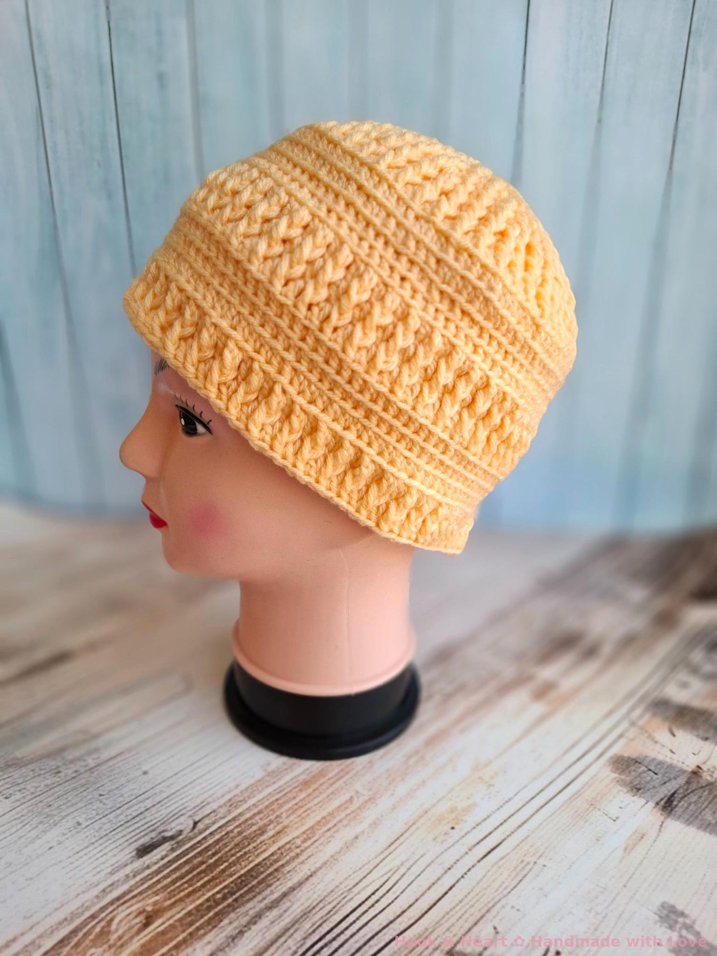 Sunshine Crochet Beanie