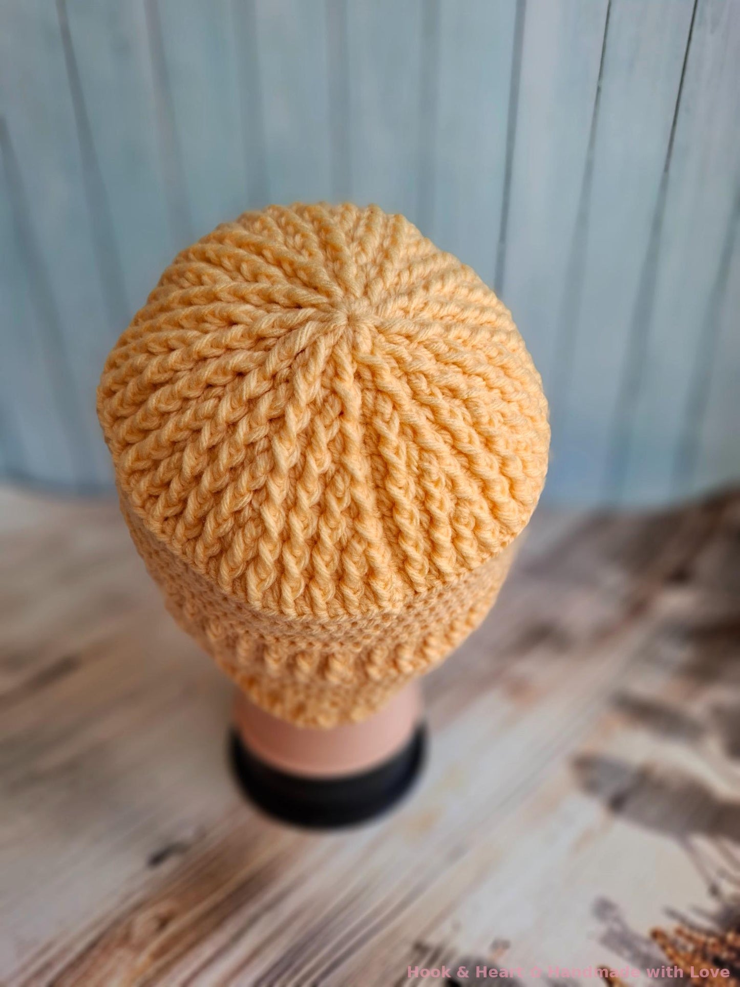 Sunshine Crochet Beanie