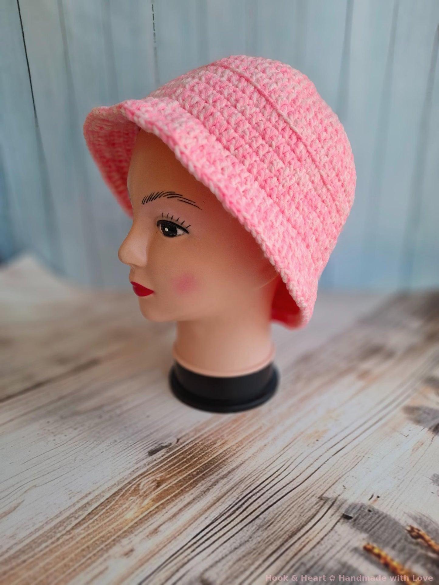 Pastel Pink Bucket Hat